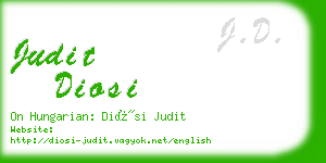 judit diosi business card